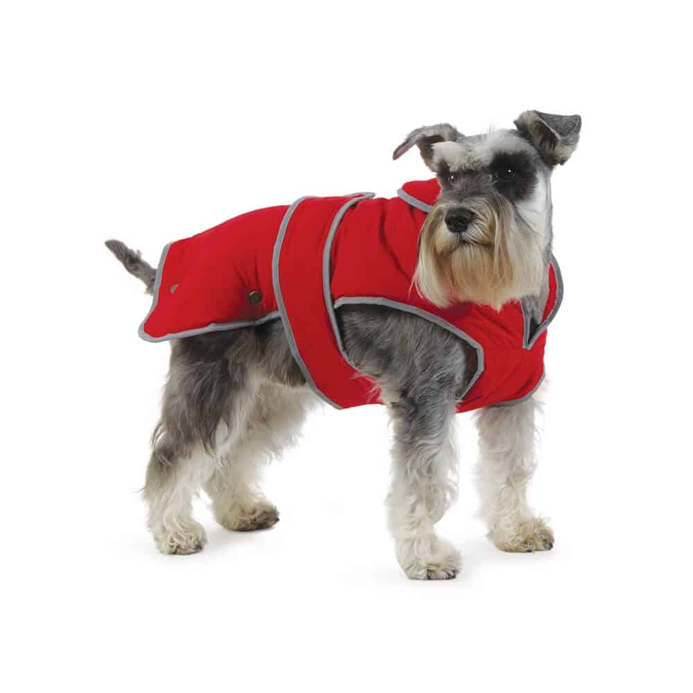 Ancol Muddy Paws Stormguard Waterproof Fleece Lined Dog Coat 3 Colours 