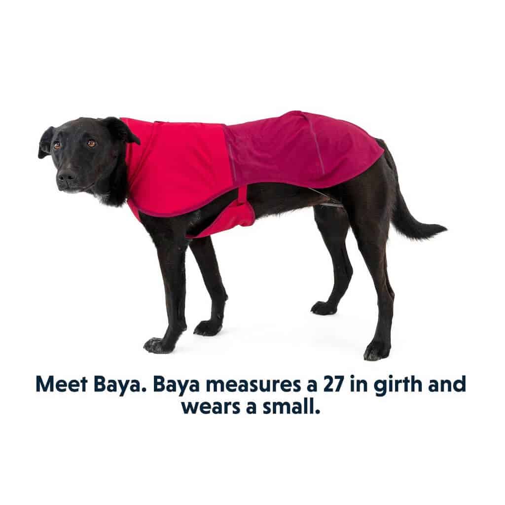 Ruffwear Sunshower Dog Raincoat Dog Raincoat Keep Your Pet Dry 22.75" Length 