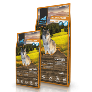 Wolf's Mountain Island Farm: Duck, Turkey & Wild Meat Premium, Grain-Free Dry Dog Food