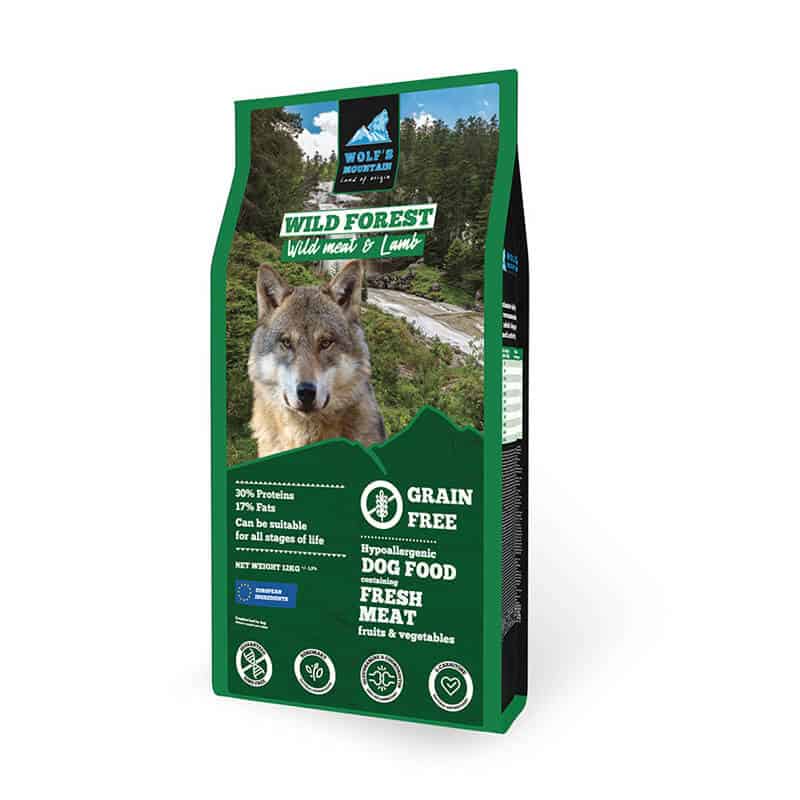 wolf's mountain dog food